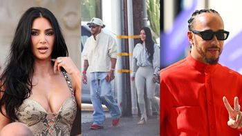 Kim Kardashian i Lewis Hamilton maszerują RAZEM na zakupy. Zakochani (?) oglądali luksusowe dywany (FOTO)