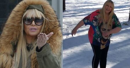 Maryla Rodowicz zamraża stopy w śniegu, a fani się martwią: "Jajniki sobie pani przeziębi"