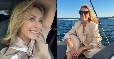 Anna Kalczyńska eksponuje ZGRABNĄ SYLWETKĘ w mocno wyciętym stroju kąpielowym na jachcie