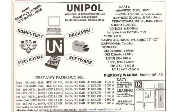 Pentium 166 MMX i 16 MB RAM-u za 9 tys. zł. Ile dawniej płacono za komputery? 2