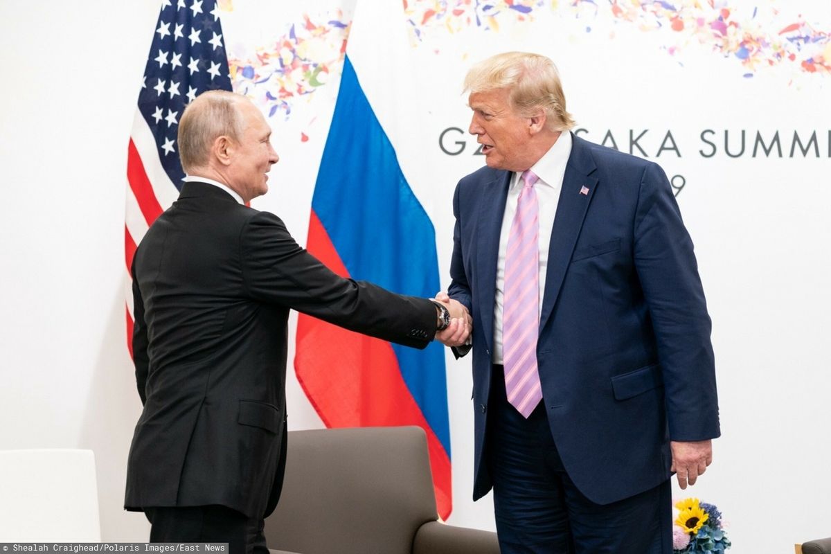 Donald Trump i Władimir Putin