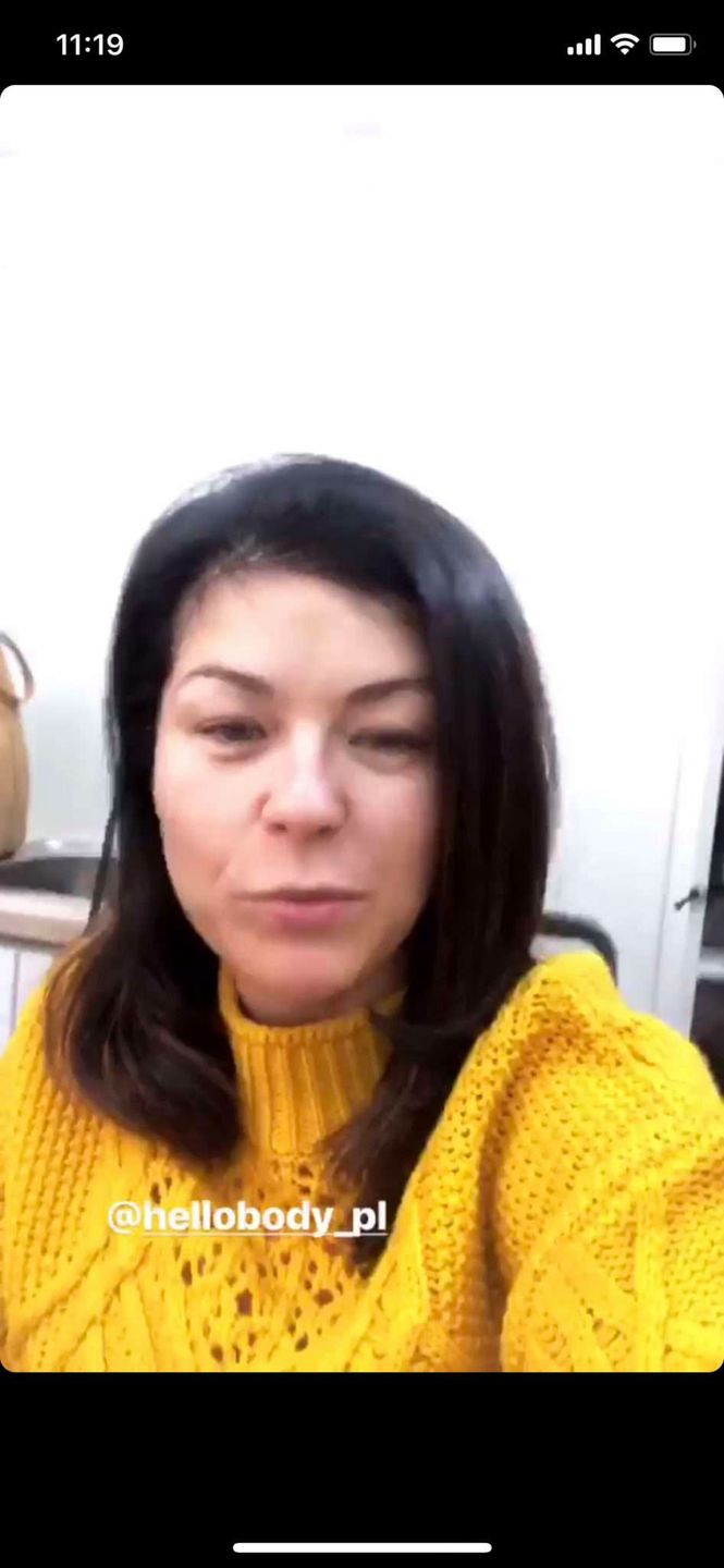 Katarzyna Cichopek pokazała się bez makijażu