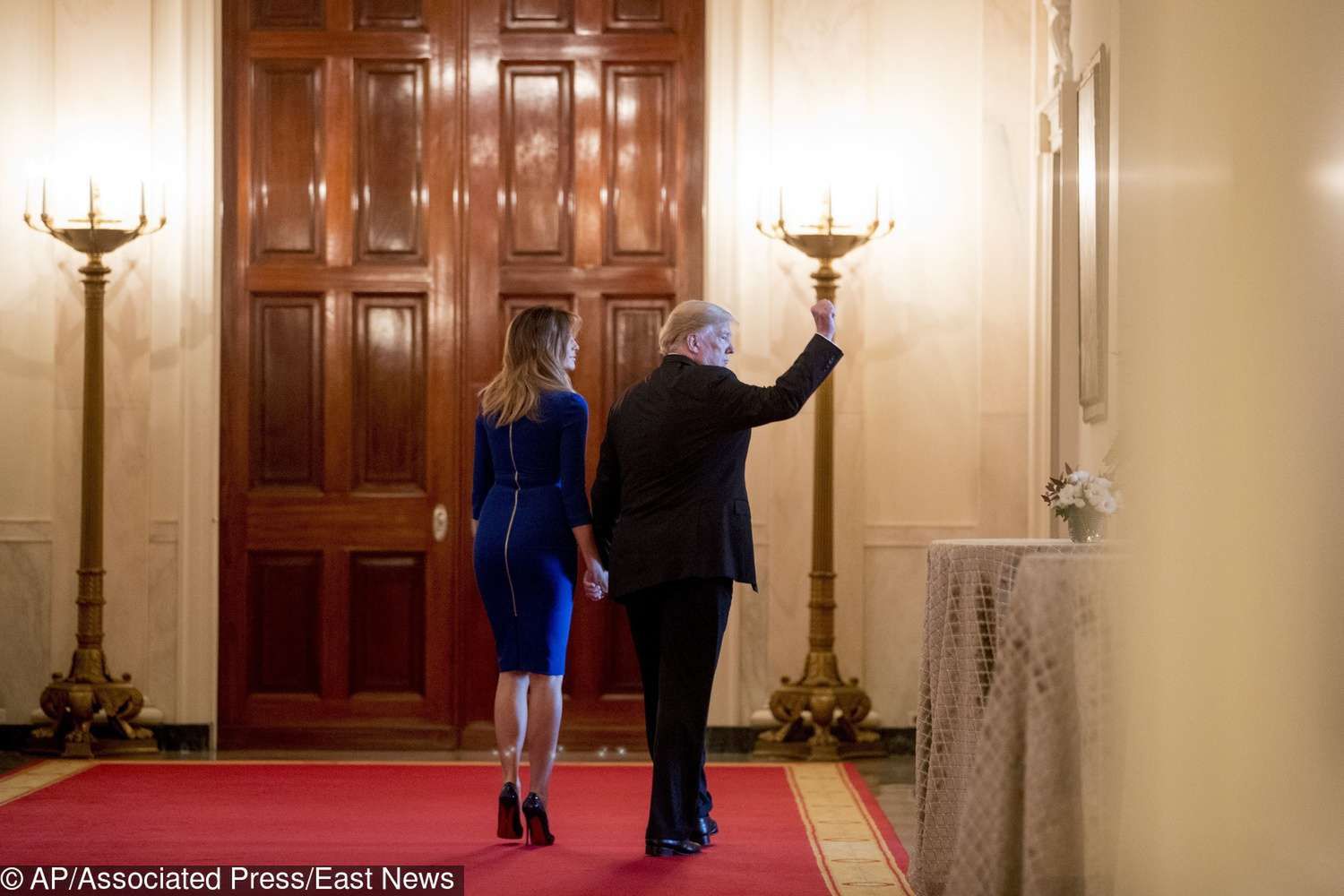Melania Trump w sukience Roland Mouret – gala Medale Wolności