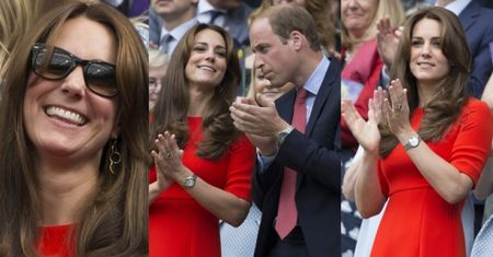 Kate i William na trybunach Wimbledonu (ZDJĘCIA)