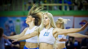 Cheerleaders Radom podczas trzeciego meczu play-off Rosy Radom z Polskim Cukrem Toruń (galeria)