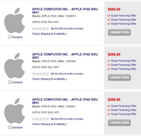iPad 2 – w BestBuy pojawiły się ceny nowego tabletu Apple'a
