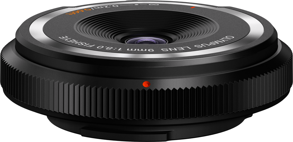 Olympus 9mm F8 Fish-Eye Body Cap Lens