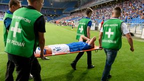 PKO Ekstraklasa. Skrzydłowy Lecha Poznań Tymoteusz Klupś kontuzjowany