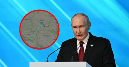Samolot wojskowy nad Polską. Poleciał do Moskwy