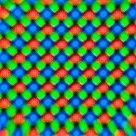 Samsung Galaxy A5 2017 - AMOLED Pentile closeup macro