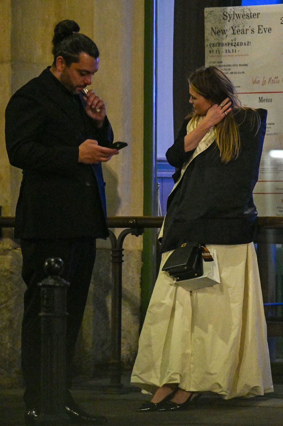 Zofia Ślotała z mężem o 2 w nocy wychodzą z restauracji