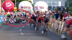 To już jakaś plaga! Kolejna kraksa w końcówce etapu Tour de Pologne