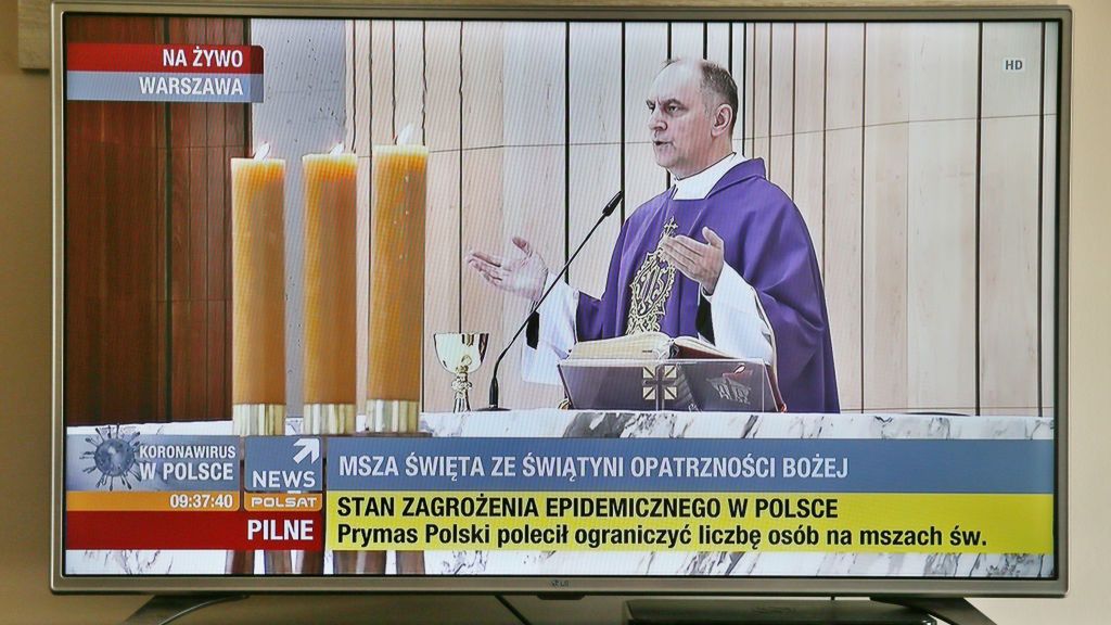 Gdzie oglądać niedzielne msze święte?