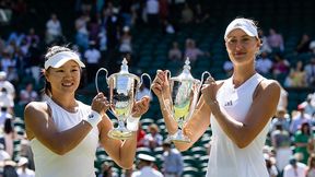 Faworytki pokonane. Oto nowe mistrzynie Wimbledonu