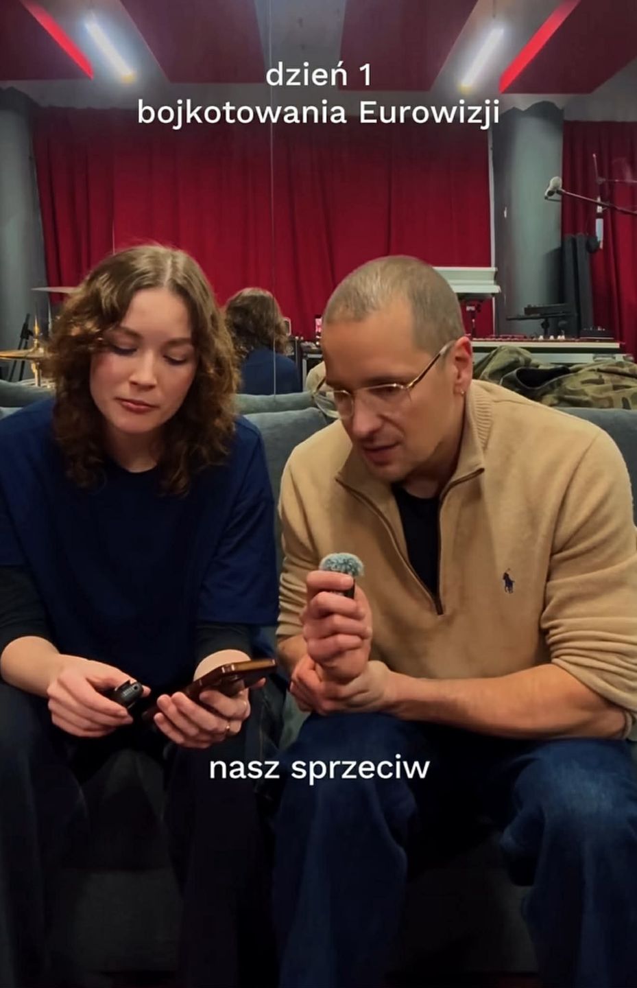 Krzysztof Zalewski i Julia Kaffka zachęcają do bojkotu Eurowizji