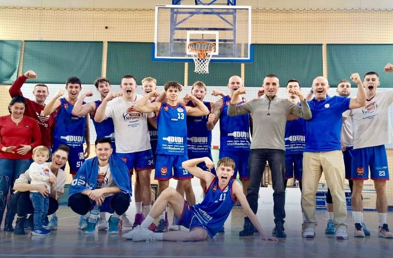 Radom: II liga koszykarzy. Siódme zwycięstwo Hydrotrucku
