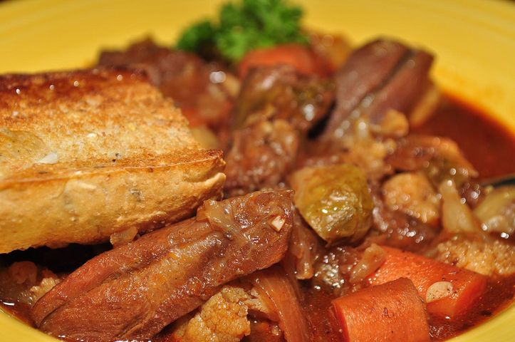 Gotowana mrożona jagnięcina nowozelandzka (mięso i tłuszcz)