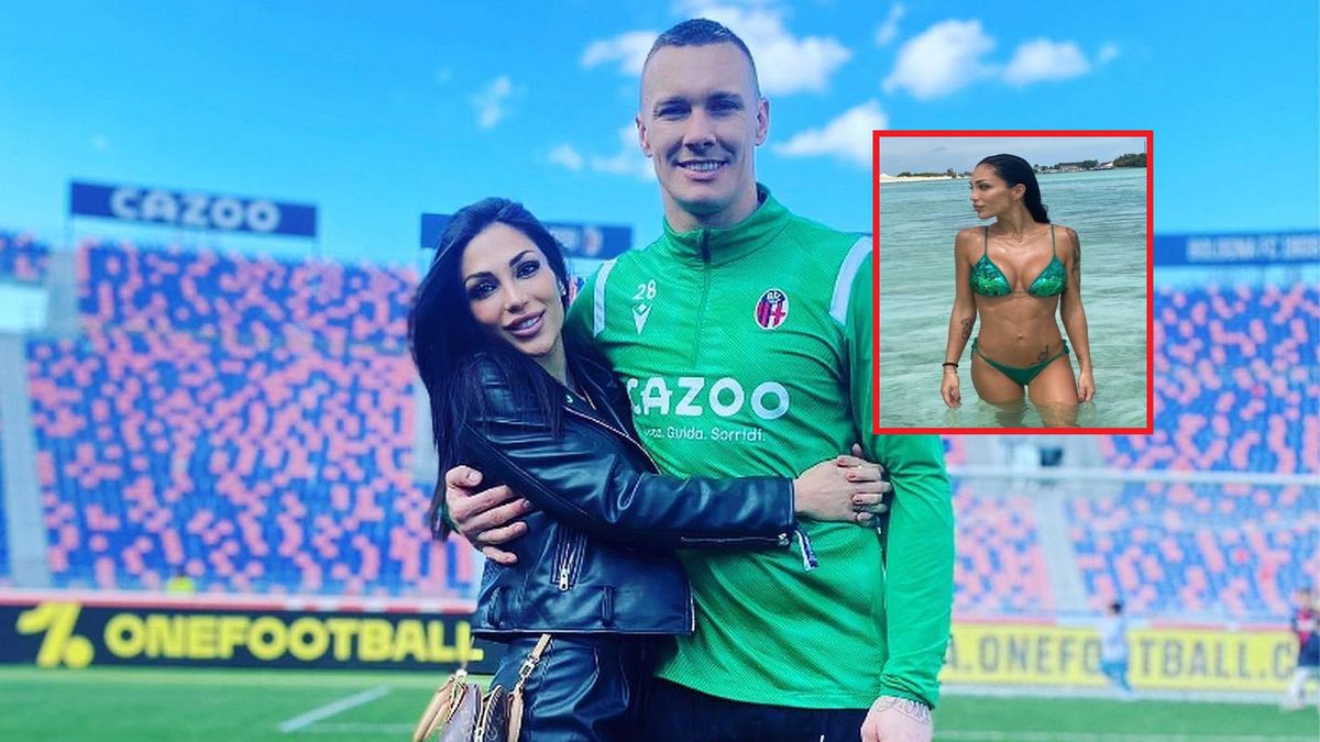 Zdjęcie okładkowe artykułu: Instagram / instagram.com/lukaszskorupski28/ instagram.com/mrs.matilderossi / Na zdjęciu: Łukasz Skorupski z żoną Matilde Rossi