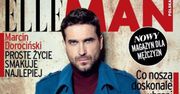 Dorociński na okładce nowego magazynu "Elle Man"