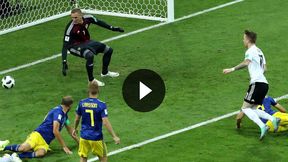 Mundial 2018. Niemcy - Szwecja: gol Marco Reusa na 1:1 (TVP Sport)