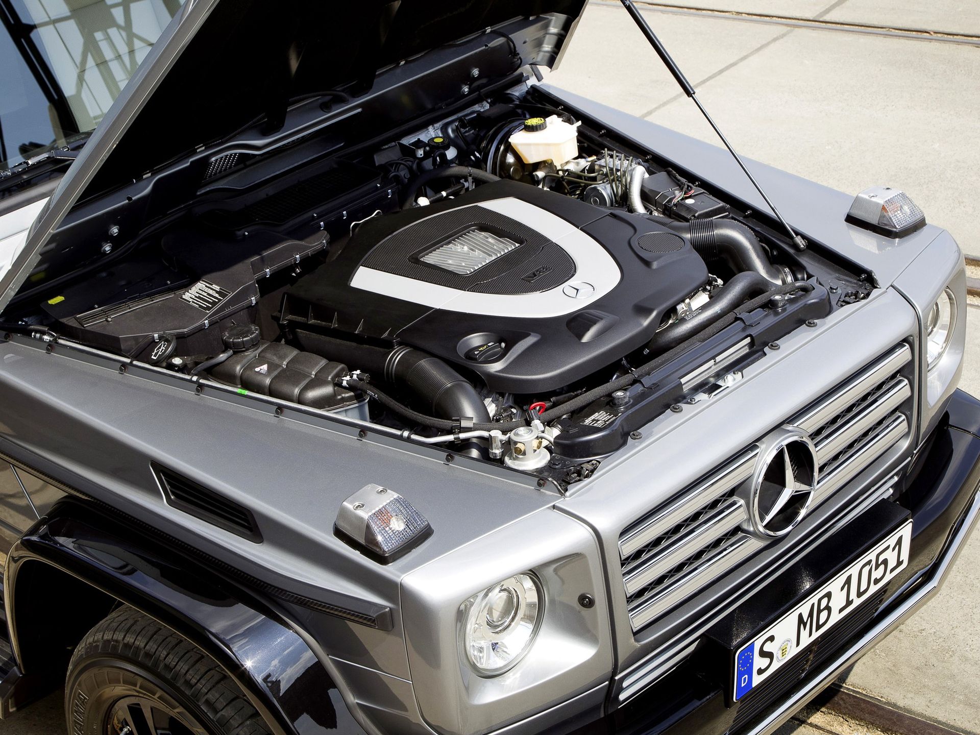 Silniki V8 to nie tylko AMG, ale również model G 500. 