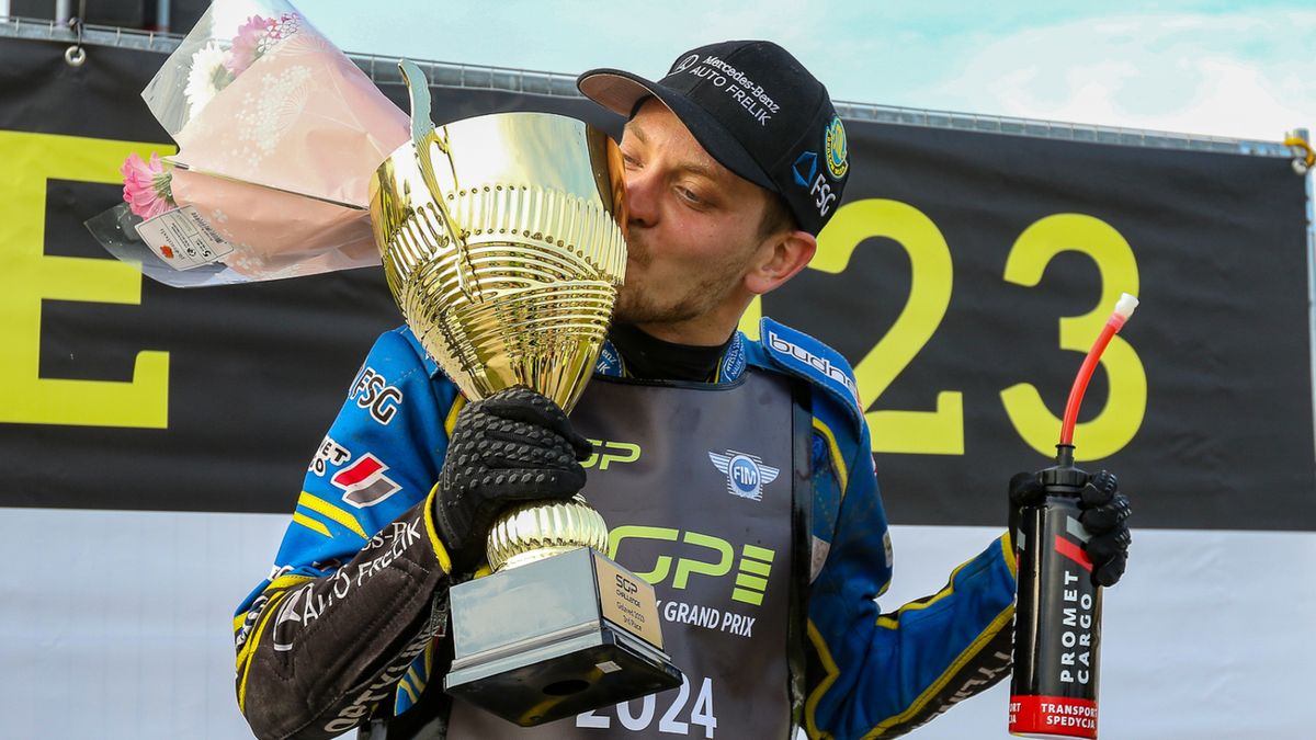 WP SportoweFakty / Michał Krupa / Na zdjęciu: Szymon Woźniak po GP Challenge