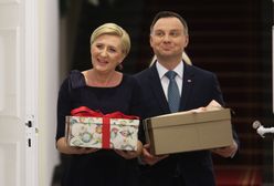 W Pałacu Prezydenckim już święta. Agata Duda w sukience jak prezent