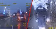 Brawurowy pościg zakończony zatrzymaniem poszukiwanych - VIDEO