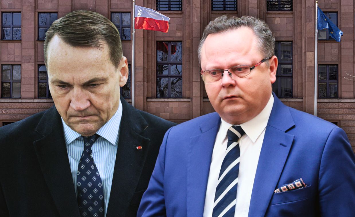  Radosław Sikorski rozmawiał z Andrzejem Szejną