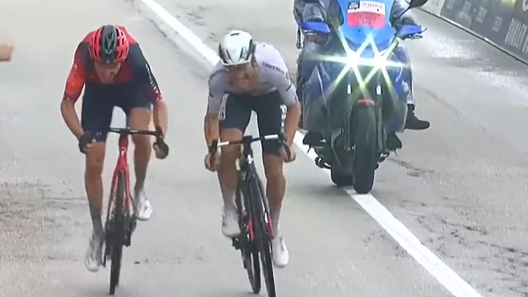 finisz szesnastego etapu Giro d'Italia