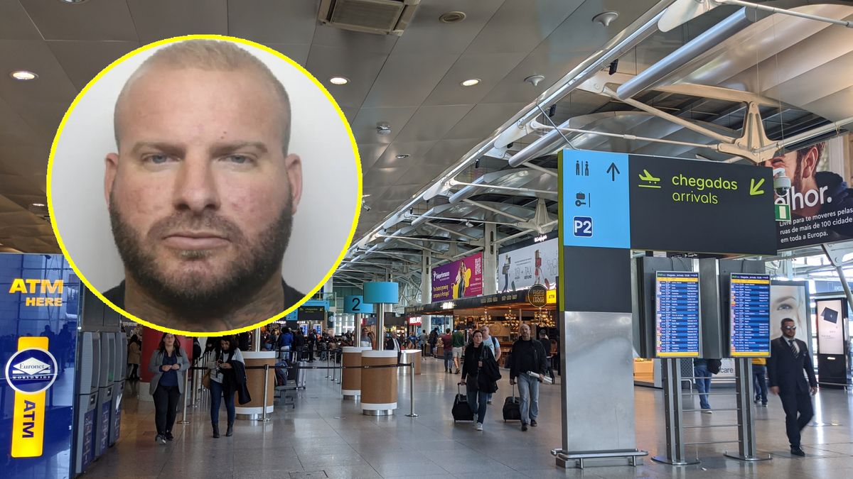 Przestępca został zatrzymany na lotnisku