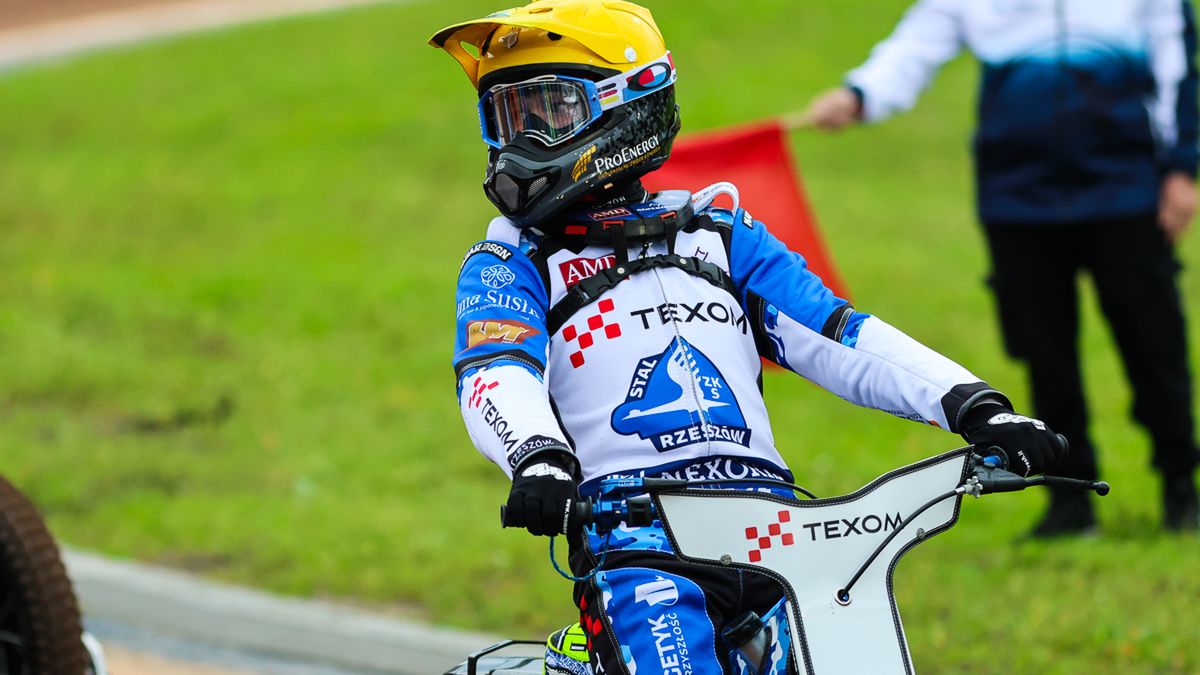 WP SportoweFakty / Sebastian Maciejko / Na zdjęciu: żużlowiec Texom Stali Rzeszów