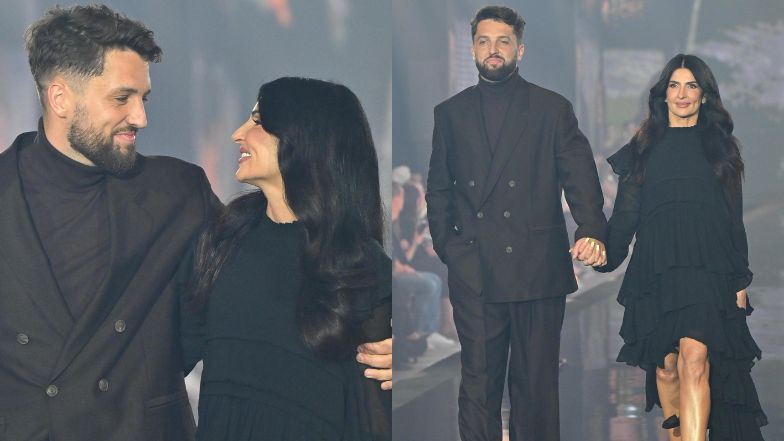 Luka lansuje się z mamą na pokazie Loreal