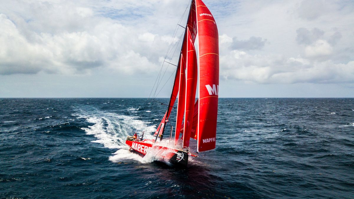 Jacht MAPFRE podczas regat Volvo Ocean Race