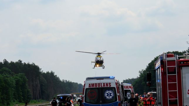 Zielona Góra. Groźny wypadek na S3 