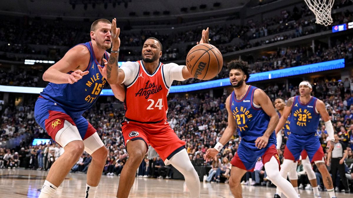 Getty Images / AAron Ontiveroz / Mecz Denver Nuggets i Los Angeles Clippers