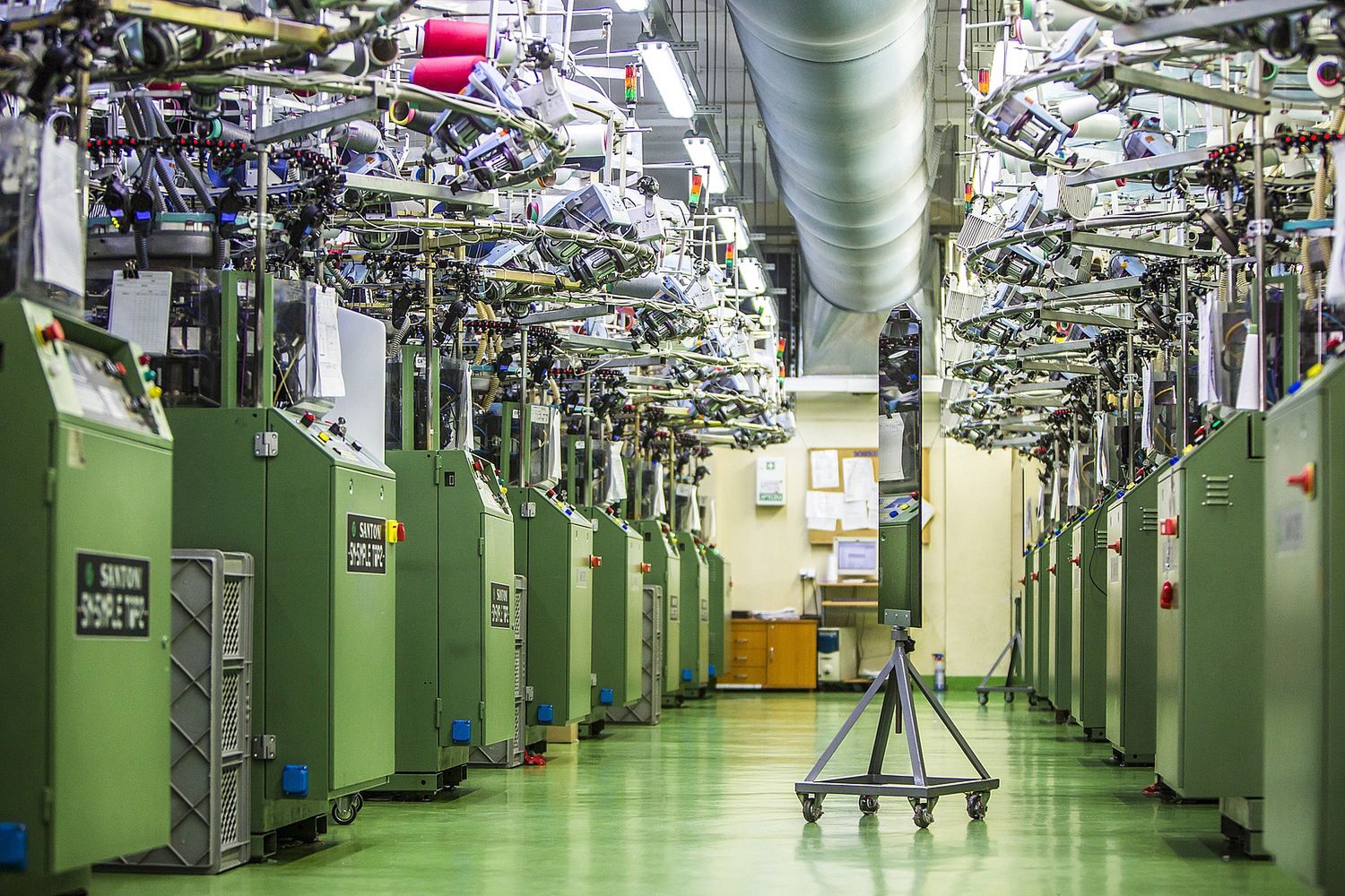 Fabryka firmy Gatta. 