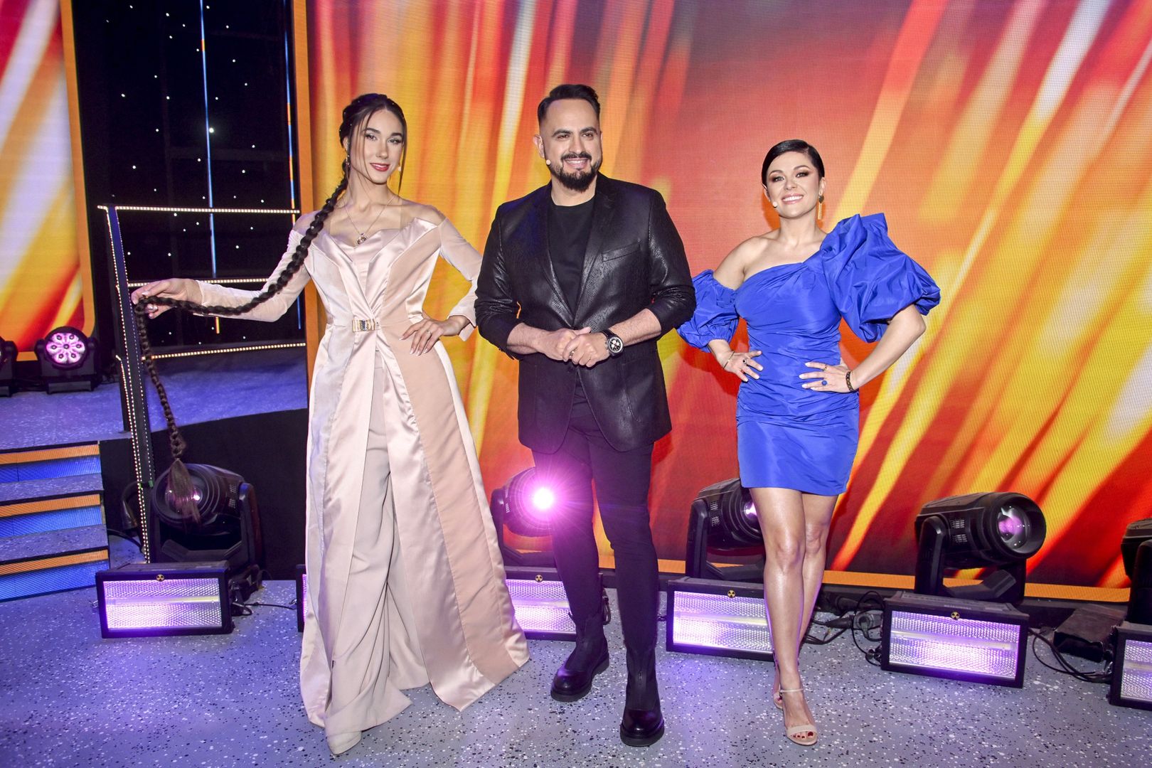 Jurorzy "You Can Dance – Nowa Generacja" na planie półfinałowego odcinka 