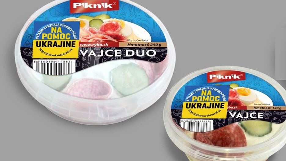 Produkt o nazwie Ruský Vajce zniknie  ze słowackich sklepów, podobnie jak ruský  zmarzlina 