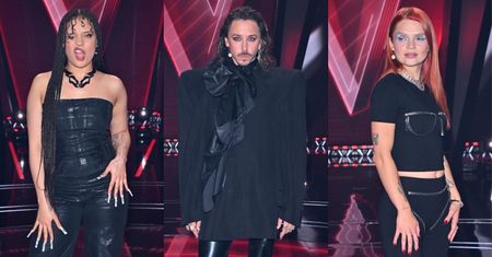 Ekipa "The Voice" cała w czerni melduje się na ćwierćfinale: ekscentryczna Sara James, Margaret, Michał Szpak z wielką kokardą (ZDJĘCIA)