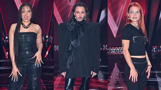 Ekipa "The Voice" cała w czerni melduje się na ćwierćfinale: ekscentryczna Sara James, Margaret, Michał Szpak z wielką kokardą (ZDJĘCIA)