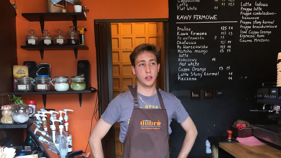 Warszawa. Najmniejsza kawiarnia na świecie