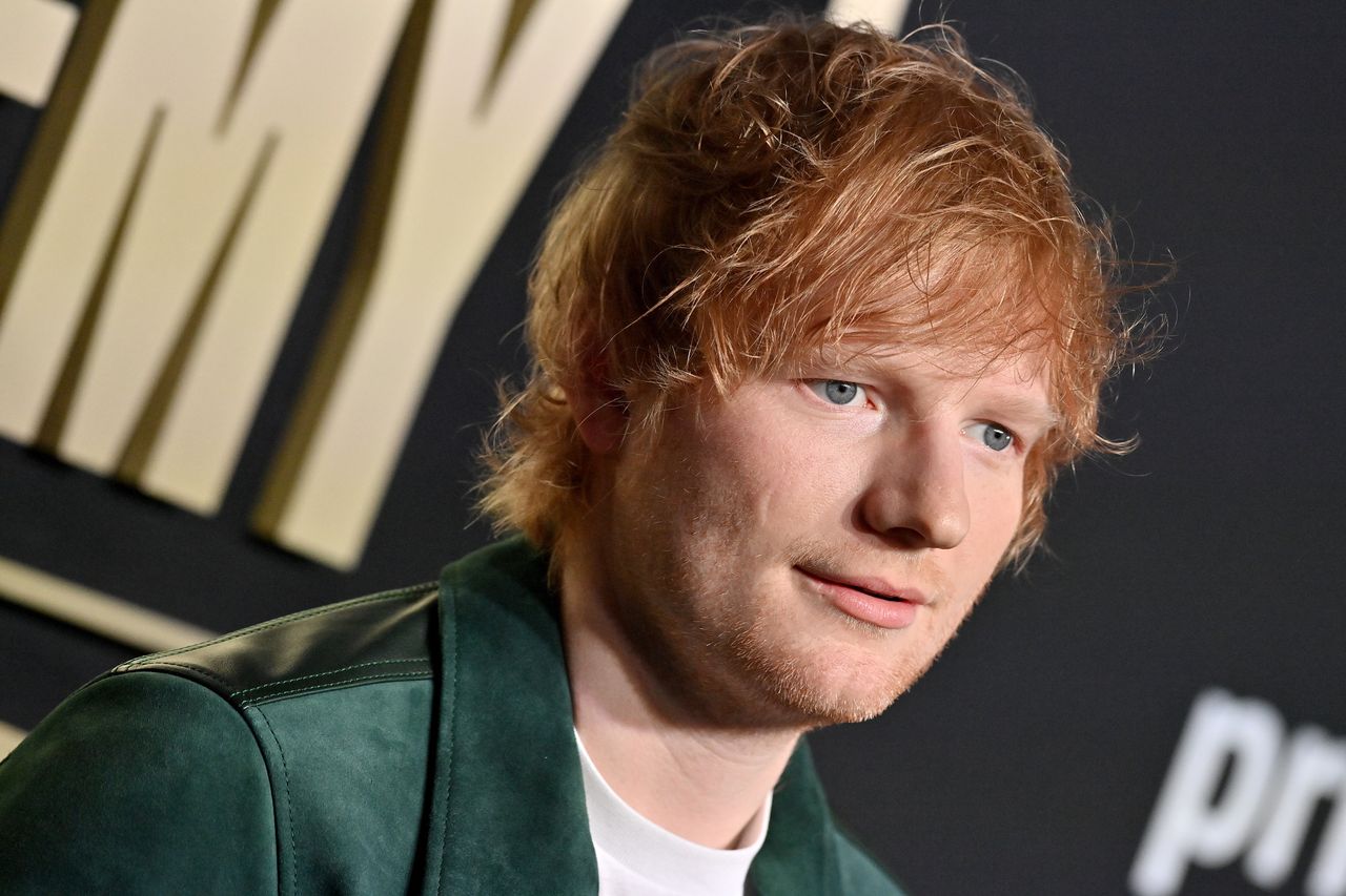In the picture: Ed Sheeran