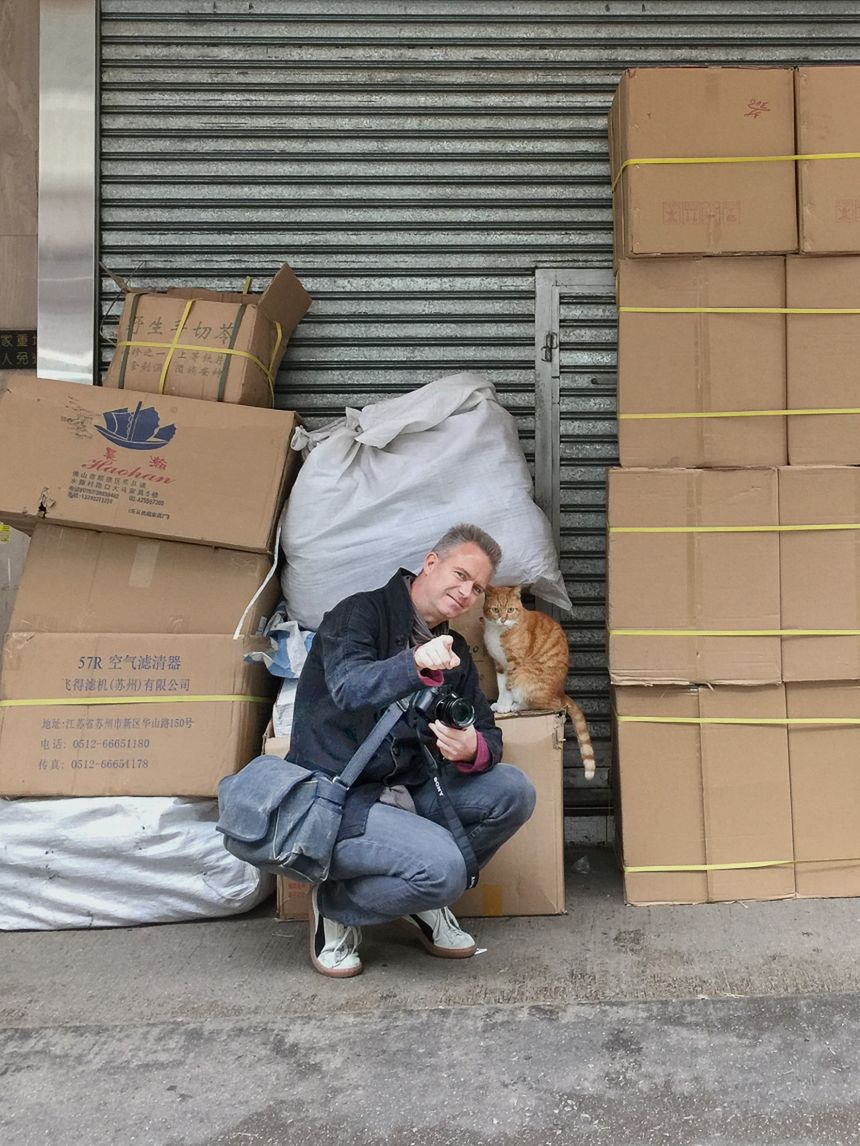 Koty na targach Hongkongu czują się jak w domu. Pokazał to Marcel Heijnen 2