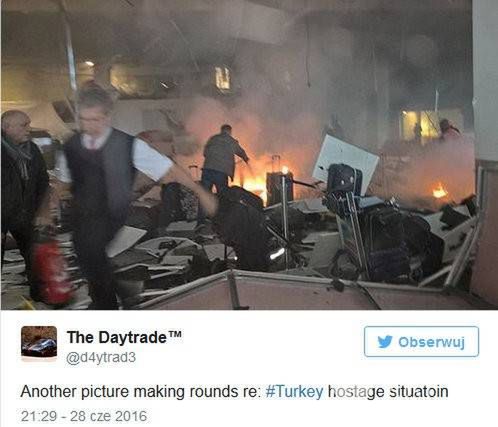 Dzisiaj miały miejsce zamachy w Turcji