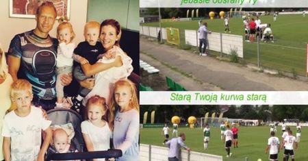 Mąż Łukomskiej-Pyżalskiej na meczu: "RU**AŁEM TWOJĄ STARĄ I PROSTO NA RYJ SIĘ SPUSZCZAŁEM" (WIDEO)