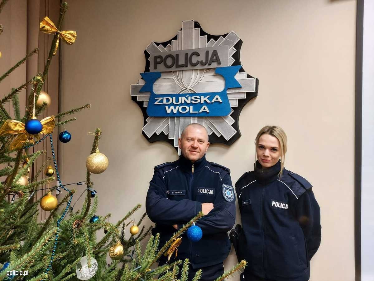 Policjanci pomogli dotrzeć na operację ratującą życie