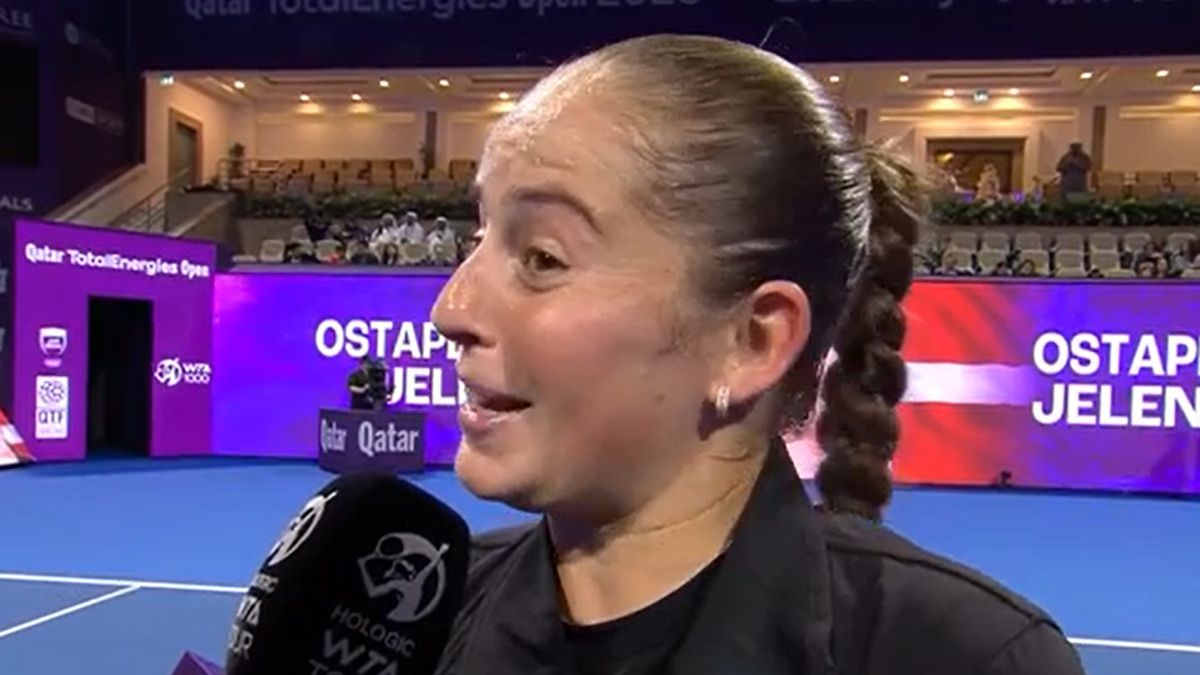   / WTA TV / Na zdjęciu: Jelena Ostapenko