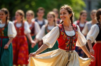Koncertu Zespołów Folklorystycznych z Czech i Węgier w Medyce