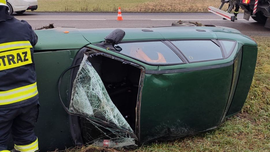 Do wypadku doszło wczoraj (2 grudnia) na drodze krajowej nr 74: w miejscowości Stabrów